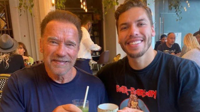 Arnold Schwarzenegger wishes Joseph Baena a happy birthday