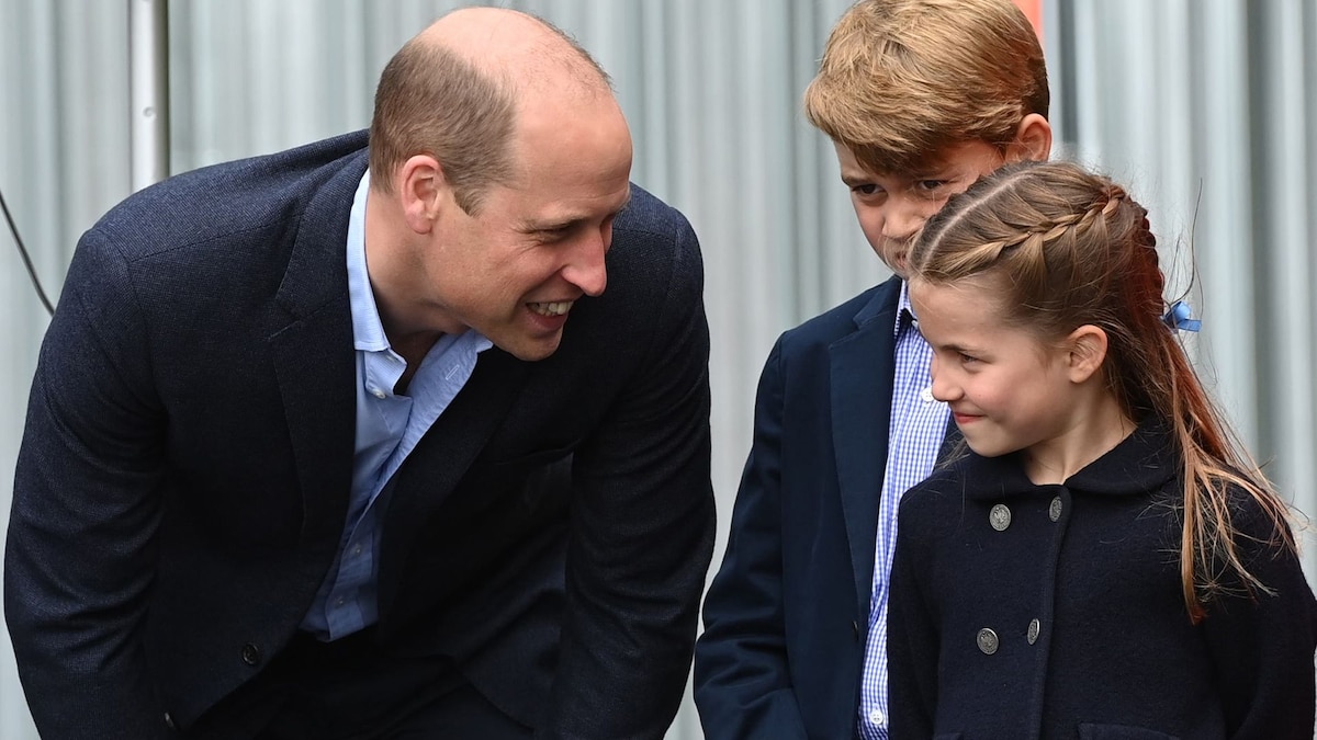 Princess Charlotte's reaction to her dad Prince William's beard revealed