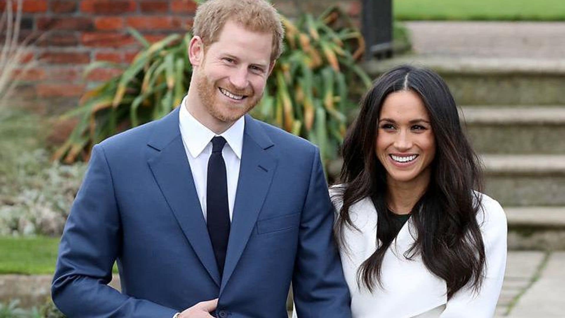 Meghan and Harry mark engagement anniversary with candid never-before-seen wedding photo