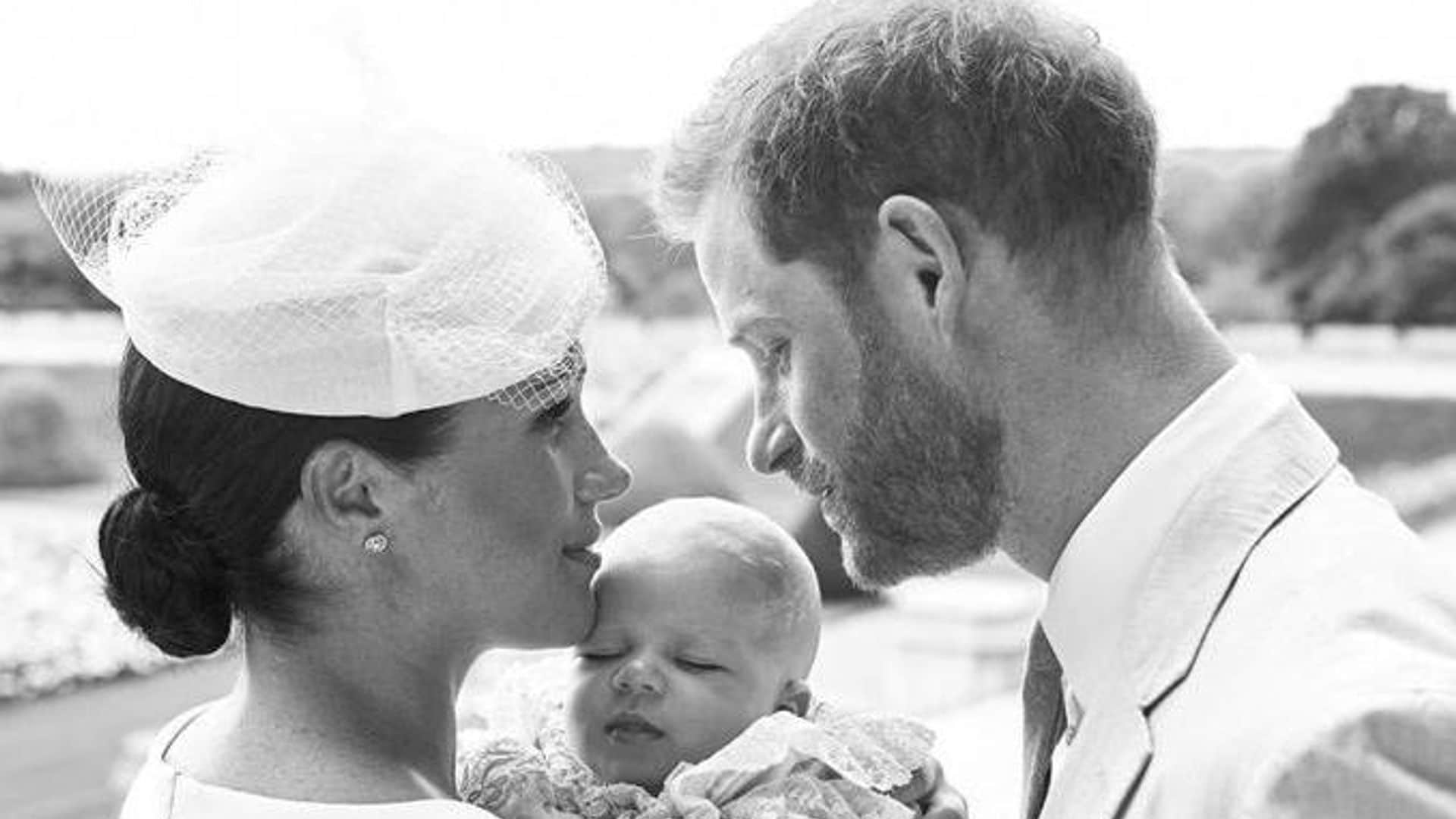 Meghan Markle and Prince Harry christen Archie Harrison in special gown - See photos!