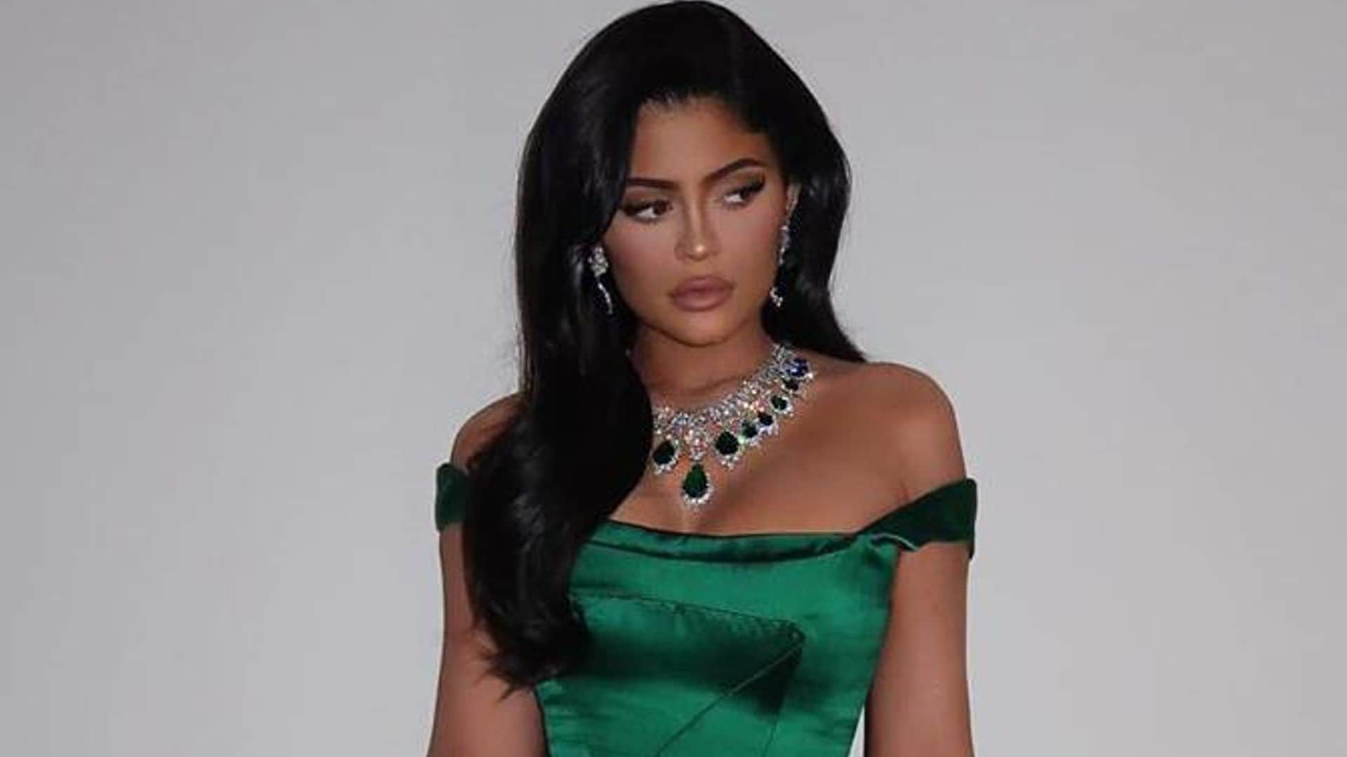 Kylie Jenner’s striking diamond and emerald necklace is royal-approved