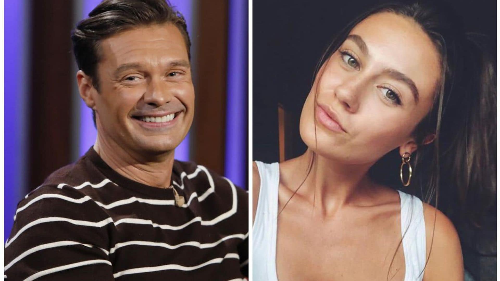 Ryan Seacrest is off the market and happy with his 23-year-old girlfriend Aubrey Paige