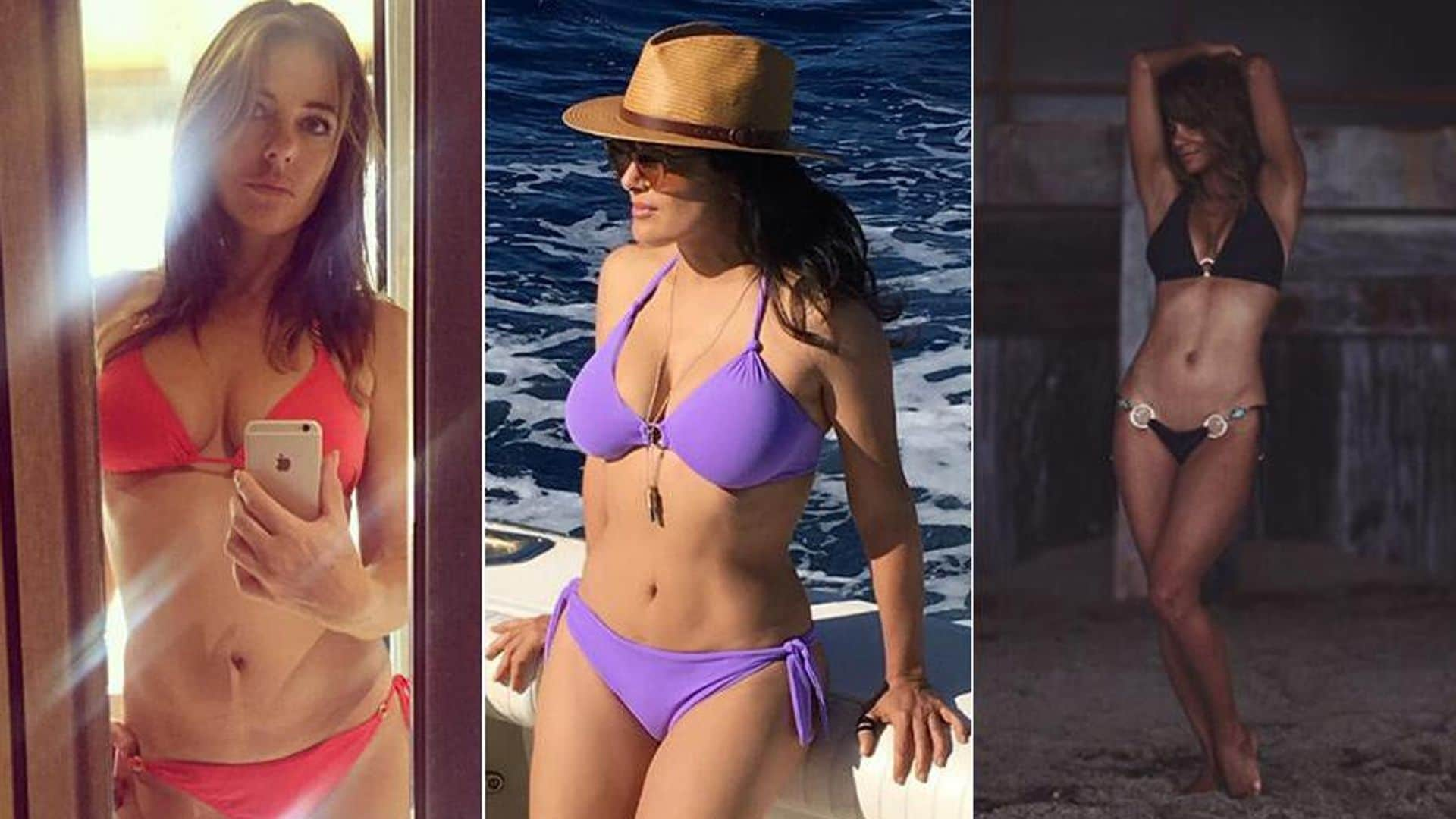 Celebrities over 50 show off their amazing bikini bodies