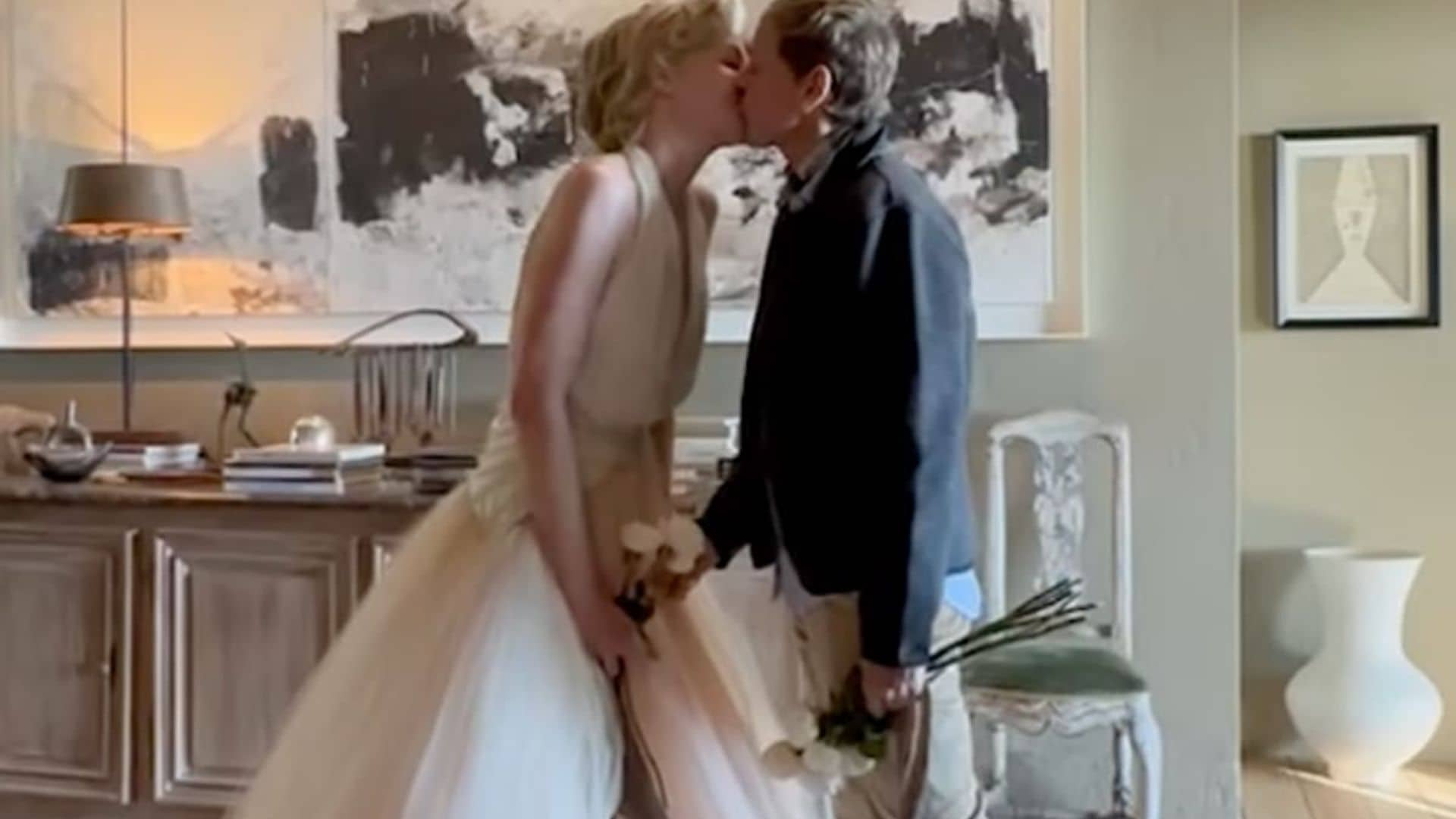 Ellen DeGeneres and Portia de Rossi’s romantic vow renewal, officiated by Kris Jenner: WATCH