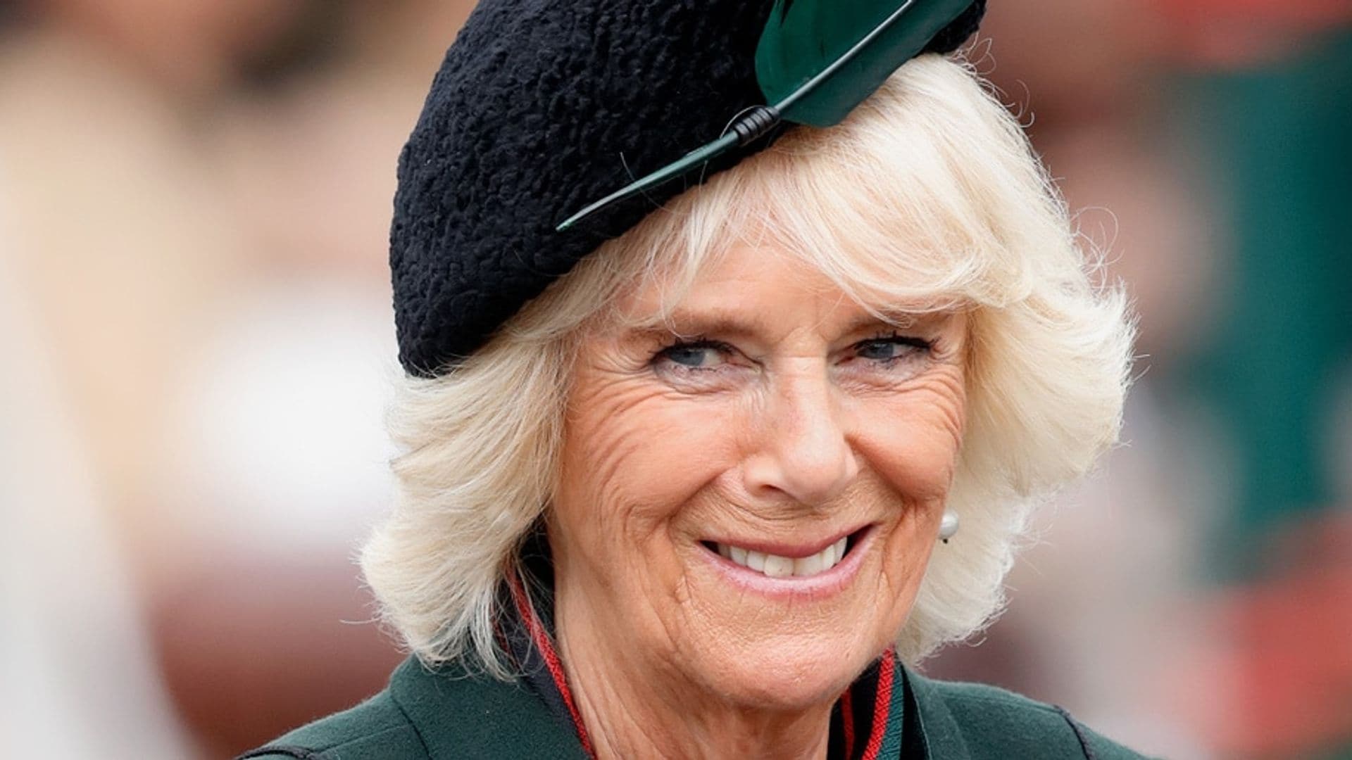 Duchess Camilla sees the royal baby for the first time