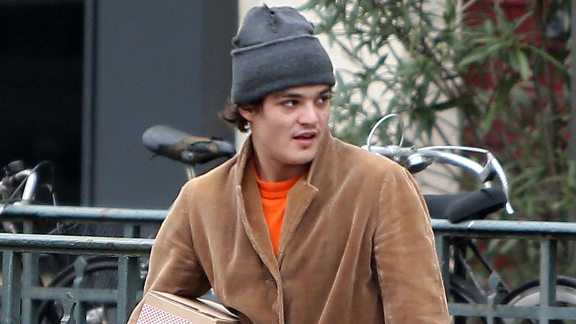 Johnny Depp’s look-alike son Jack photographed in Paris in rare sighting