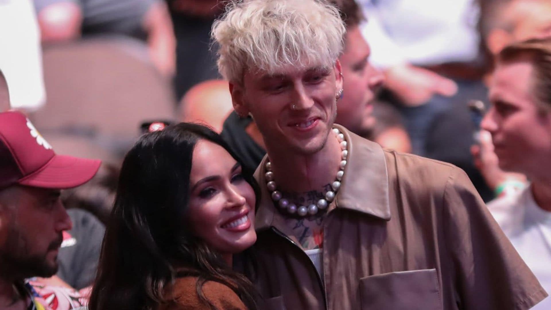 Machine Gun Kelly celebrates one-year anniversary with Megan Fox