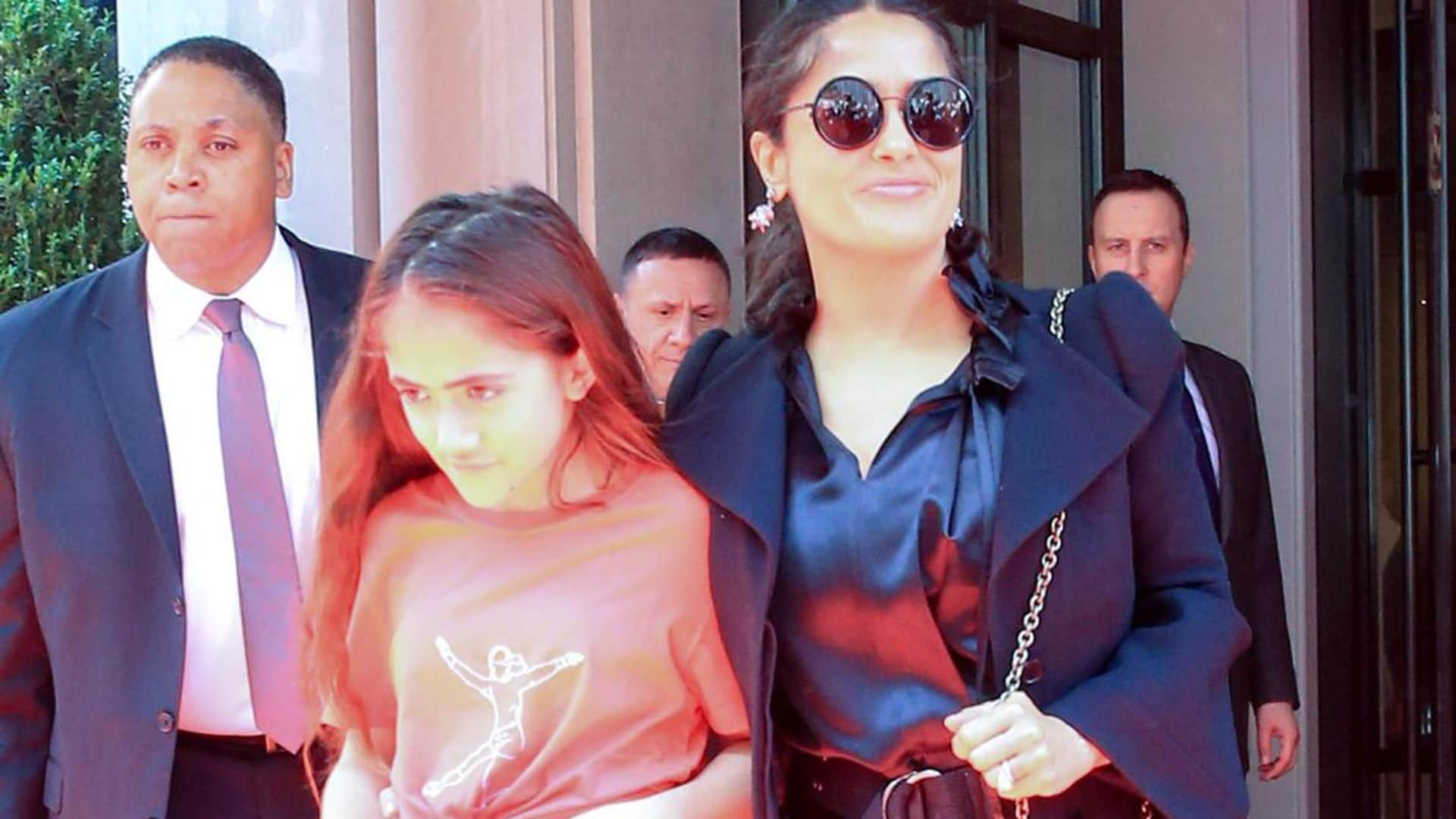 Salma Hayek’s daughter Valentina Paloma helps mom make Easter treats