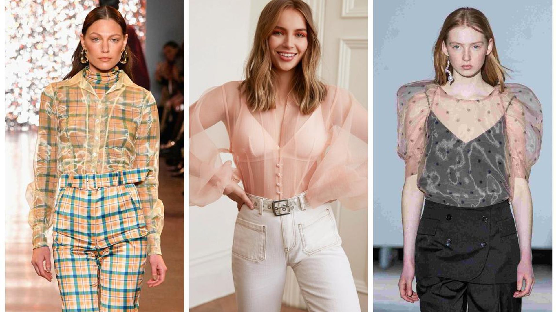 Organza is the trend you'll want to try this fall