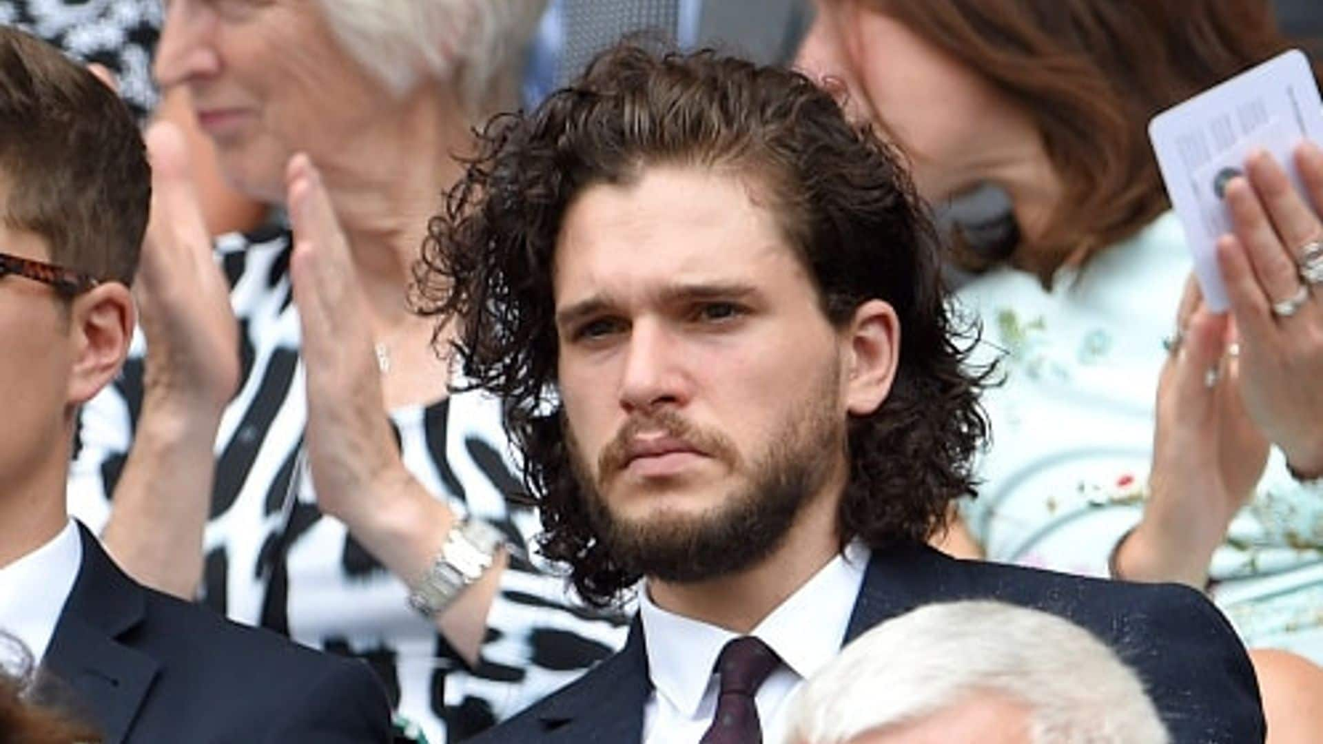 Kit Harington's hair at Wimbledon sparks 'Game of Thrones' rumors