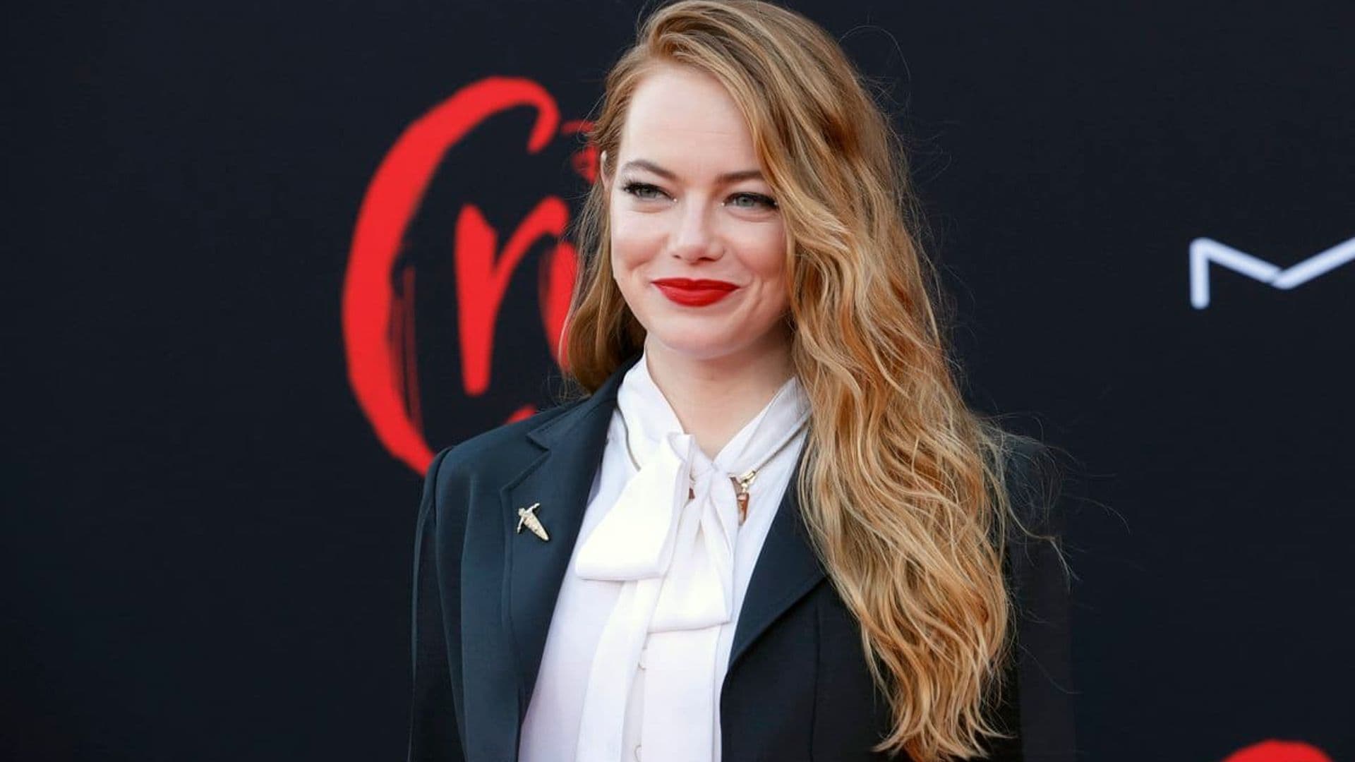 Emma Stone makes her first red carpet appearance since giving birth at ‘Cruella’ premiere