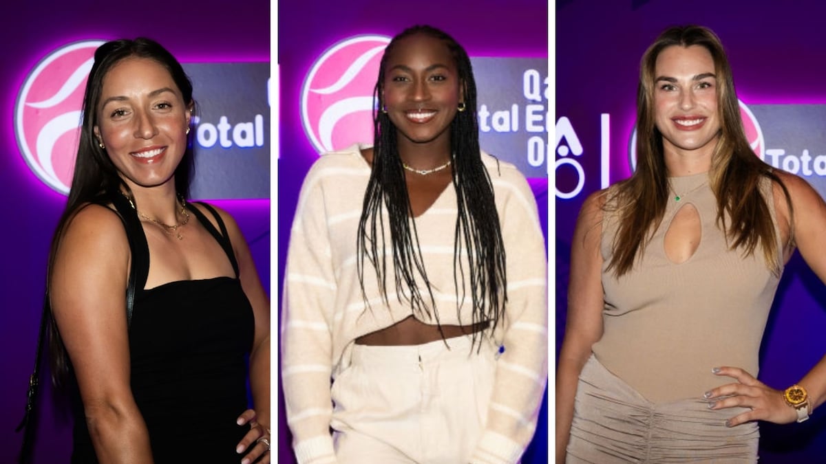 Coco Gauff, Jessica Pegula, and more stars serve style at Qatar Open Players’ party