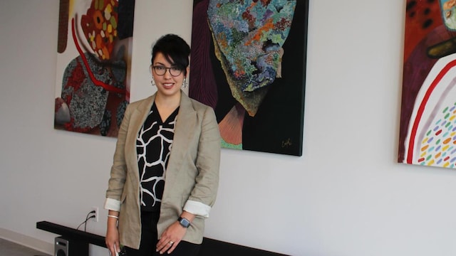 Ecuadoran painter Carla Contreras becomes the 'Artist in Residence' in a state-of-the-art building in Atlanta