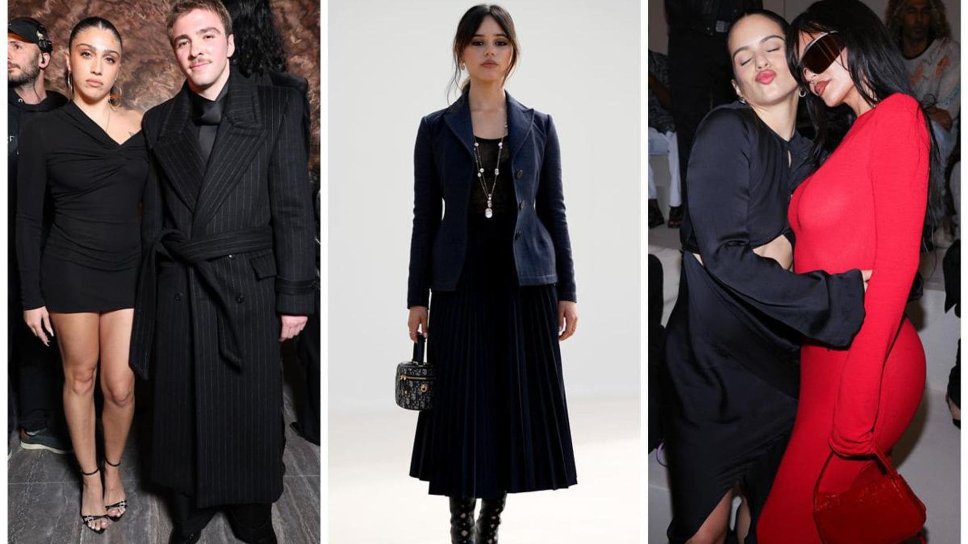 Lourdes Leon, Jenna Ortega, Rosalia and more celebs stun at Paris Fashion Week﻿