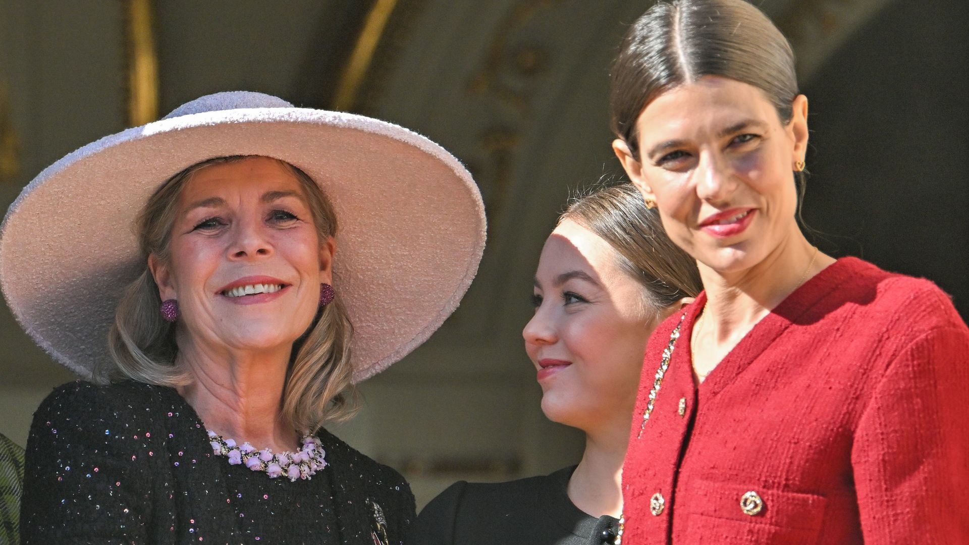 Princess Caroline and daughters Charlotte Casiraghi and Princess Alexandra make stylish trio out in Monte-Carlo