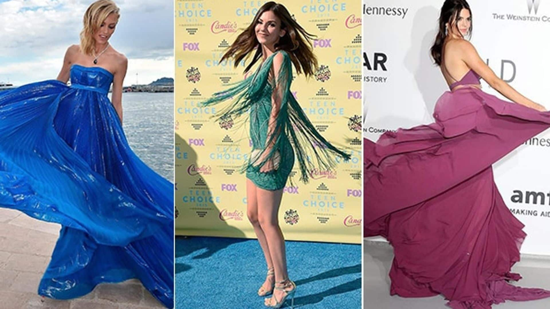 Hollywood's best red carpet twirls