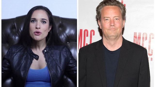 Matthew Perry and Molly Hurwitz