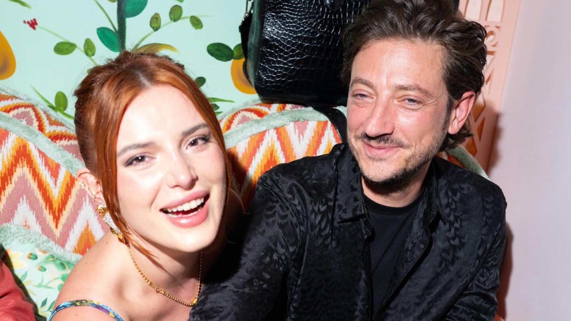 Bella Thorne and her fiance Mark Emms celebrate their 1st anniversary