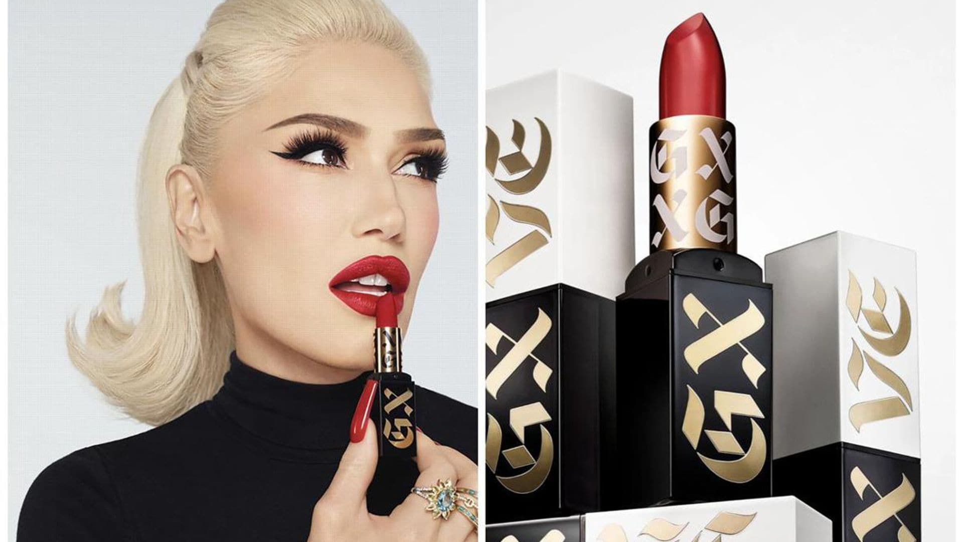 Gwen Stefani launches makeup line, including her signature scarlet lipstick