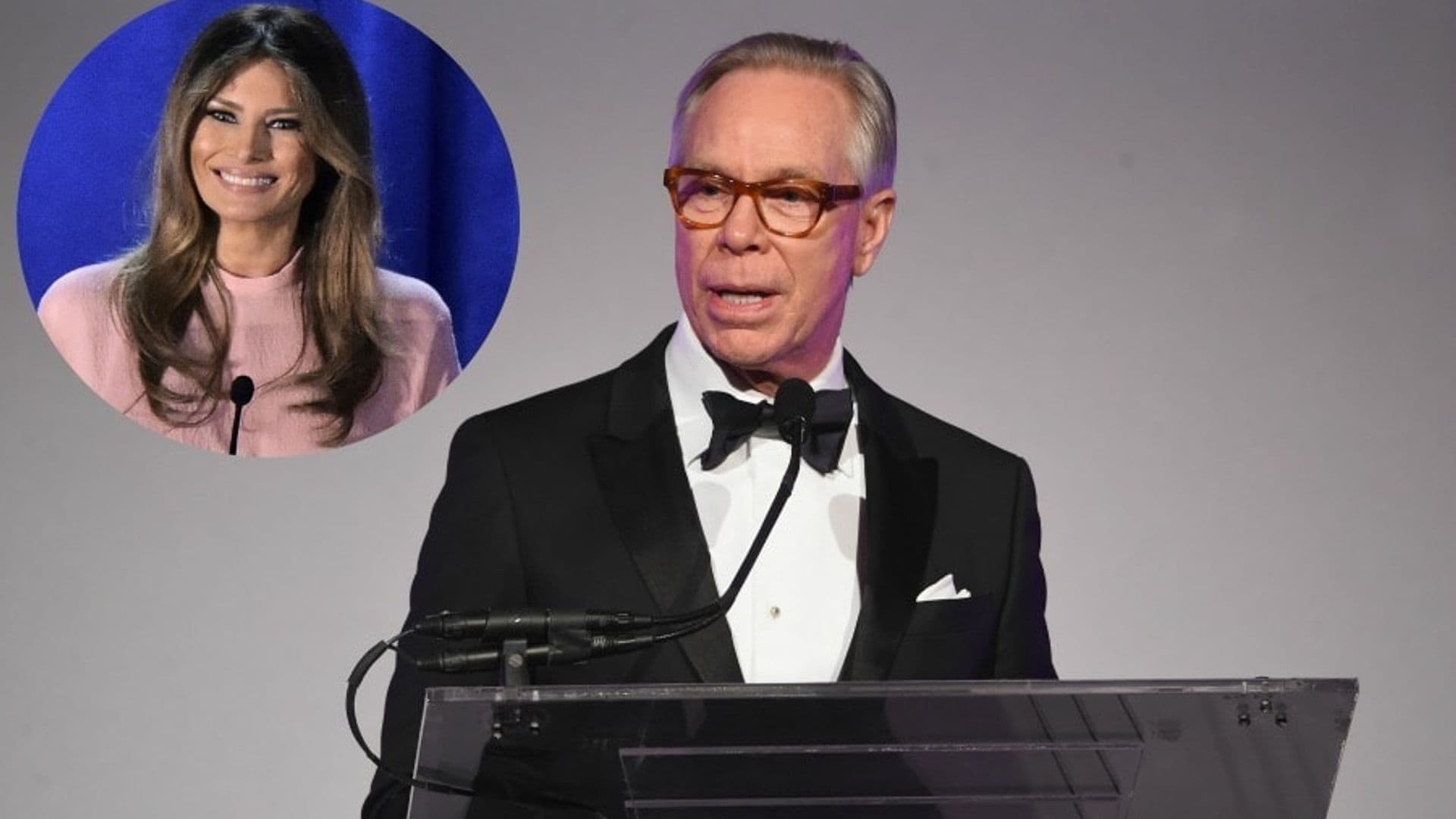 Tommy Hilfiger would happily dress Melania Trump