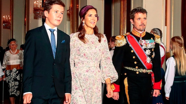 Crown Princess Mary's son makes first appearance since testing positive for COVID-19
