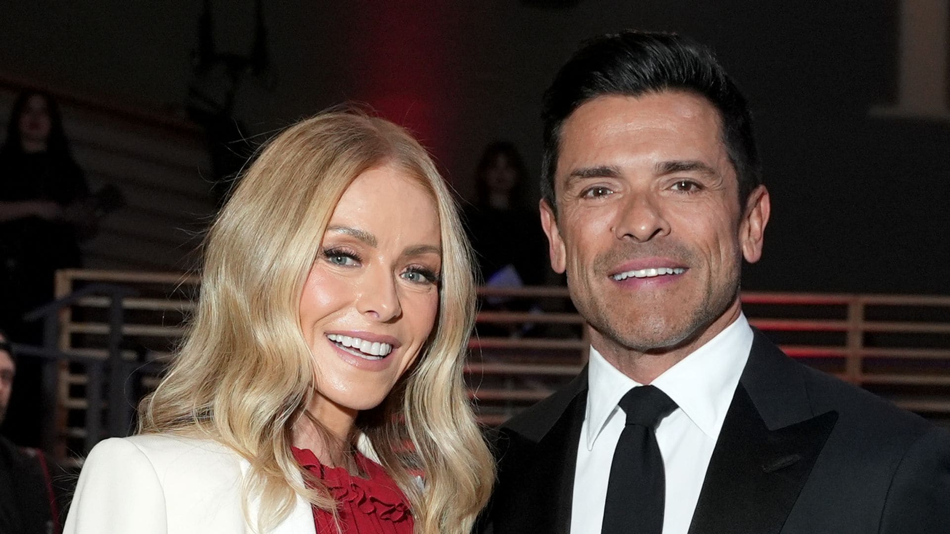 Kelly Ripa "irritates" Mark Consuelos after kicking him in the crotch