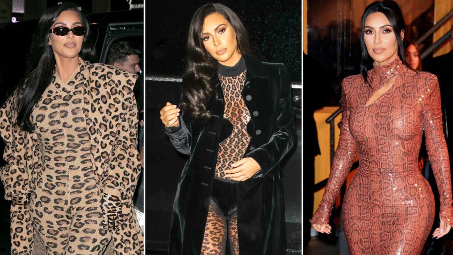 Kim Kardashian sexy vintage style