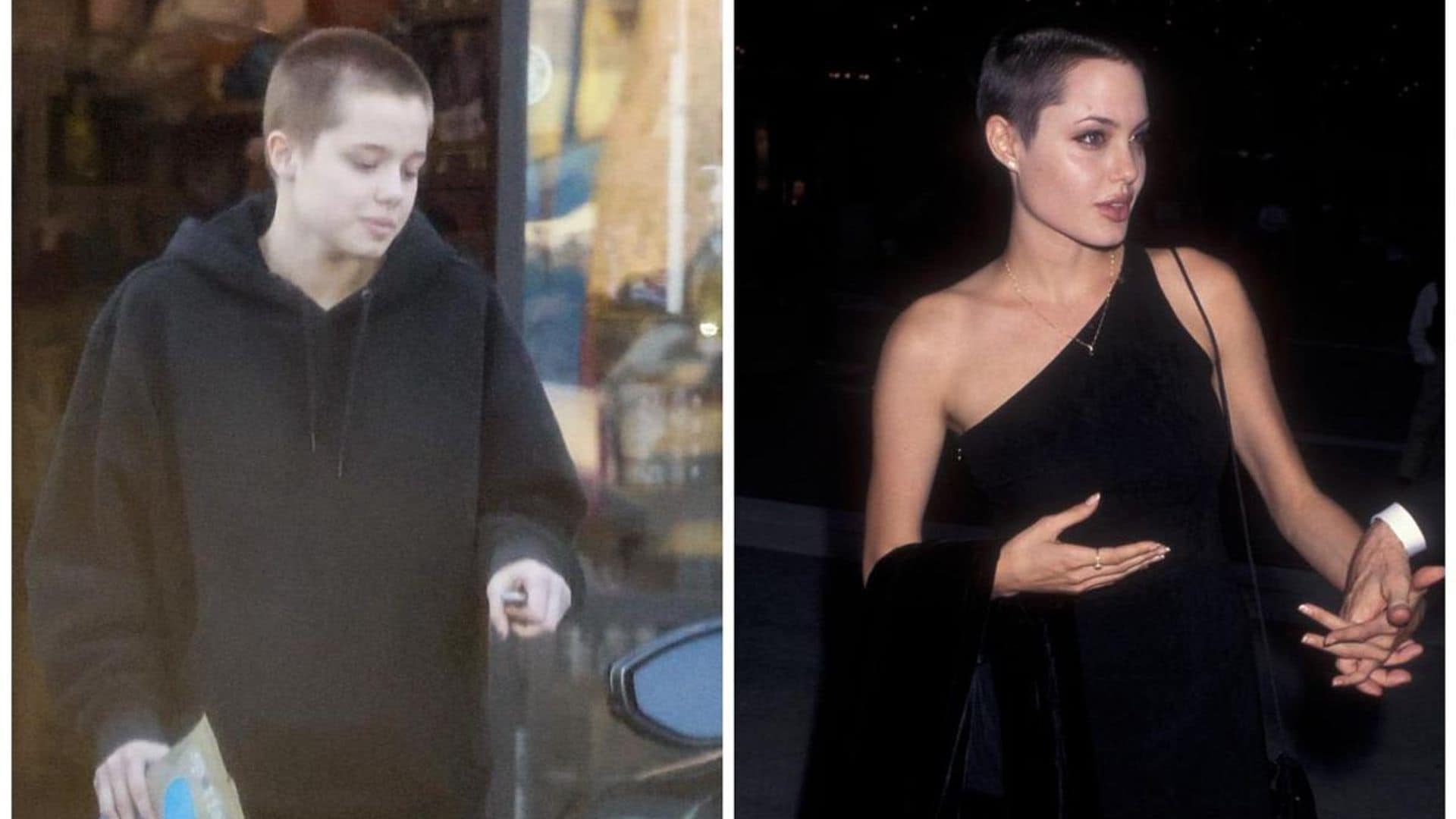 Shiloh Jolie-Pitt channels mom Angelina Jolie with a new buzz haircut