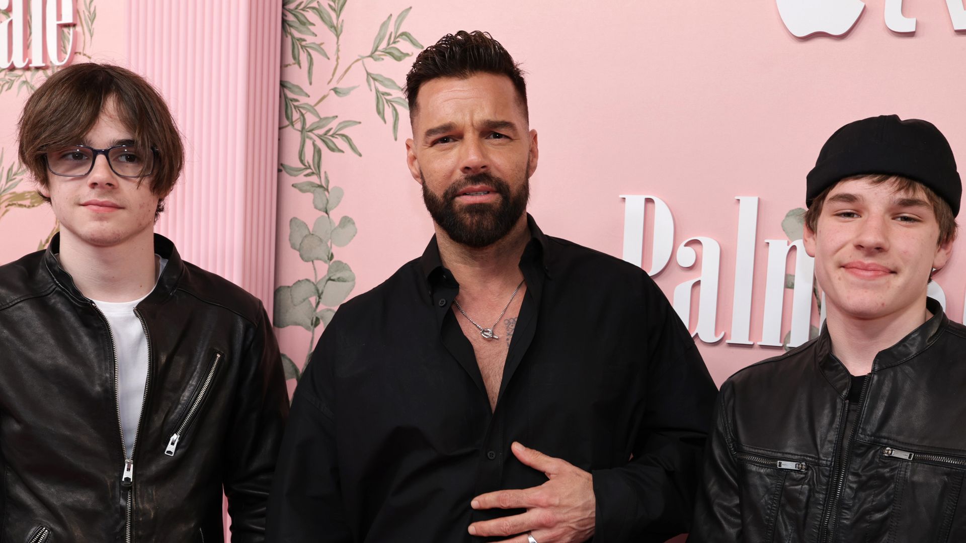 Ricky Martin and his son Valentino have a dance off in new TikTok video