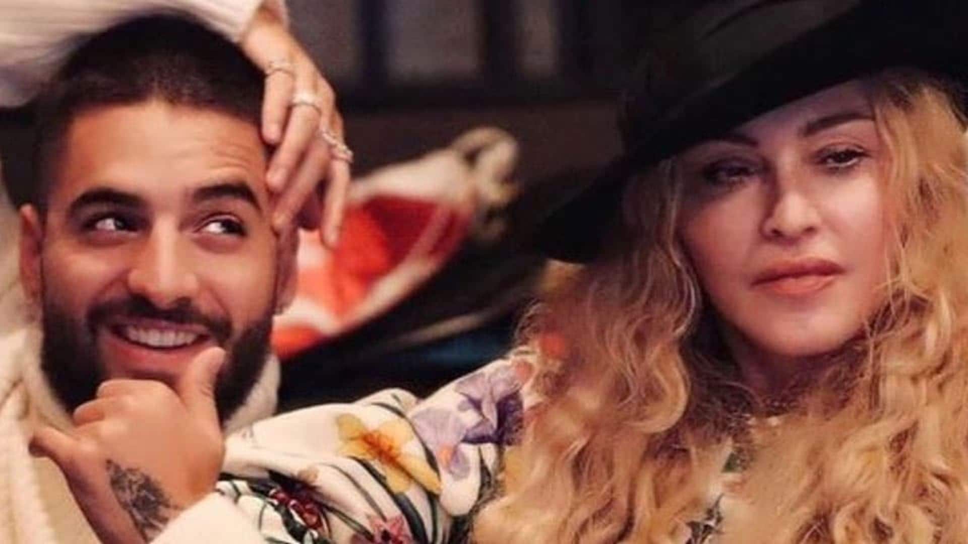 Maluma makes one of his biggest dreams a 'reality' with the help of Madonna