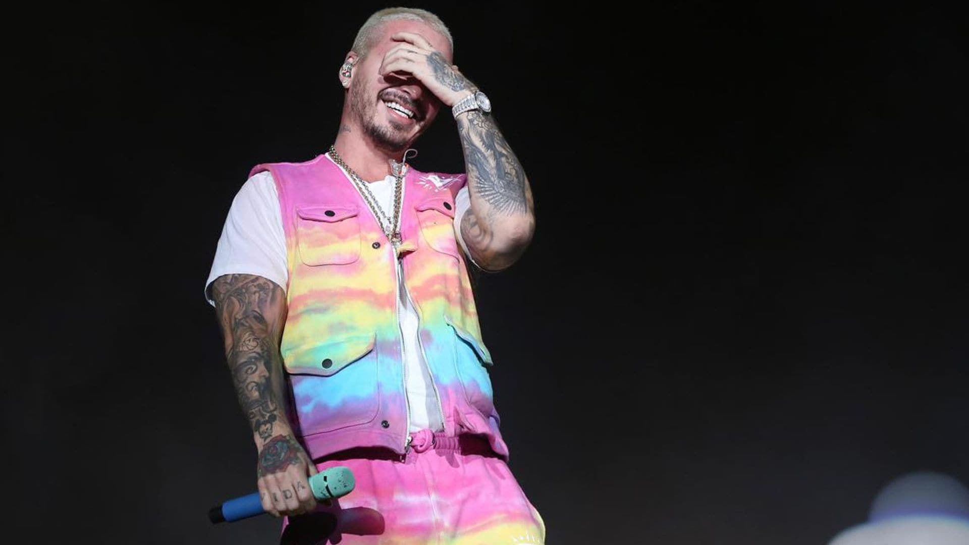 J Balvin gets emotional during special meeting with his biggest inspiration – see the sweet video