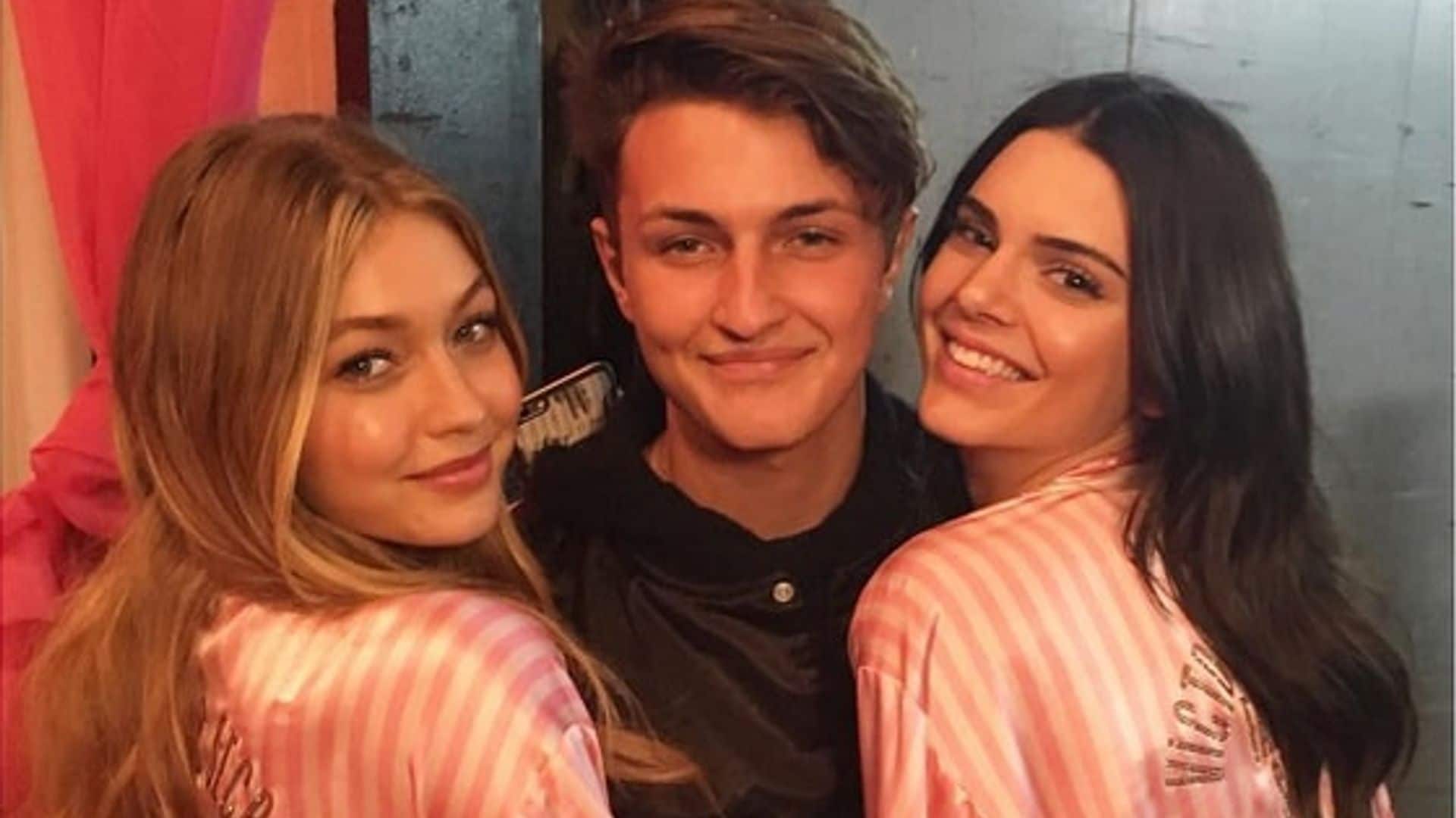 Yolanda posted this snap of daughter Gigi, son Anwar and Kendall Jenner with the caption: "What an incredible secret night...... #ProudMommy #Grateful #BucketList."
Photo: Instagram/@yolandahfoster