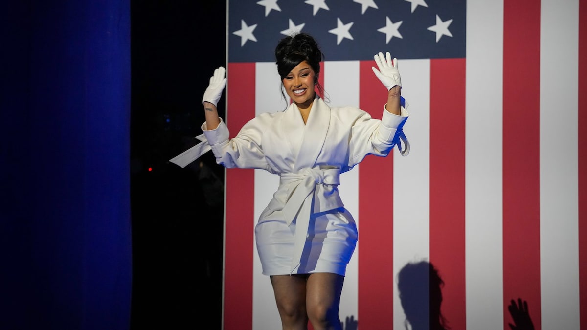 Cardi B pens inspiring message to Vice President Kamala Harris after Donald Trump's 2024 presidential win