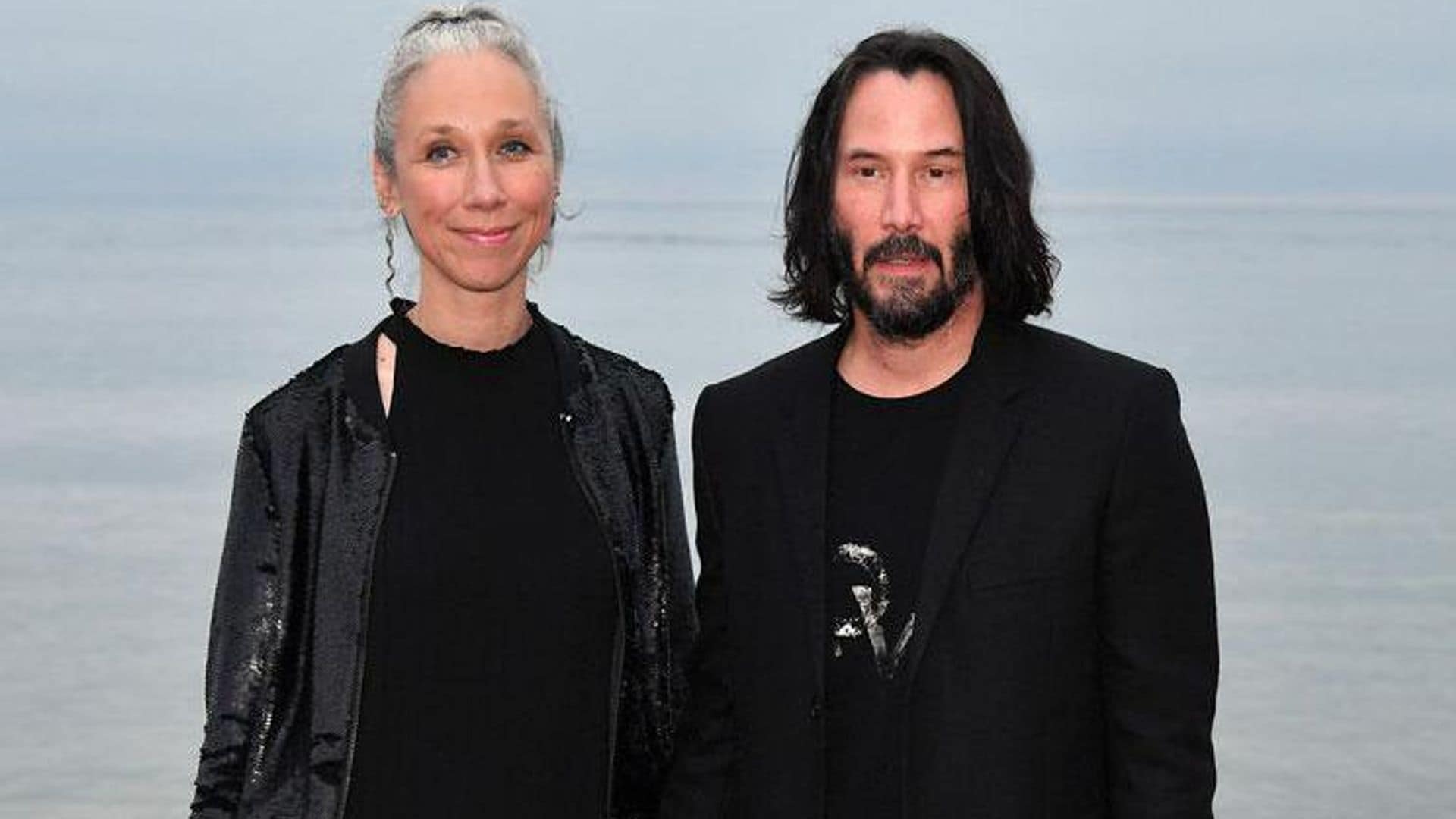 Keanu Reeves girlfriend Alexandra Grant embracing grey hair