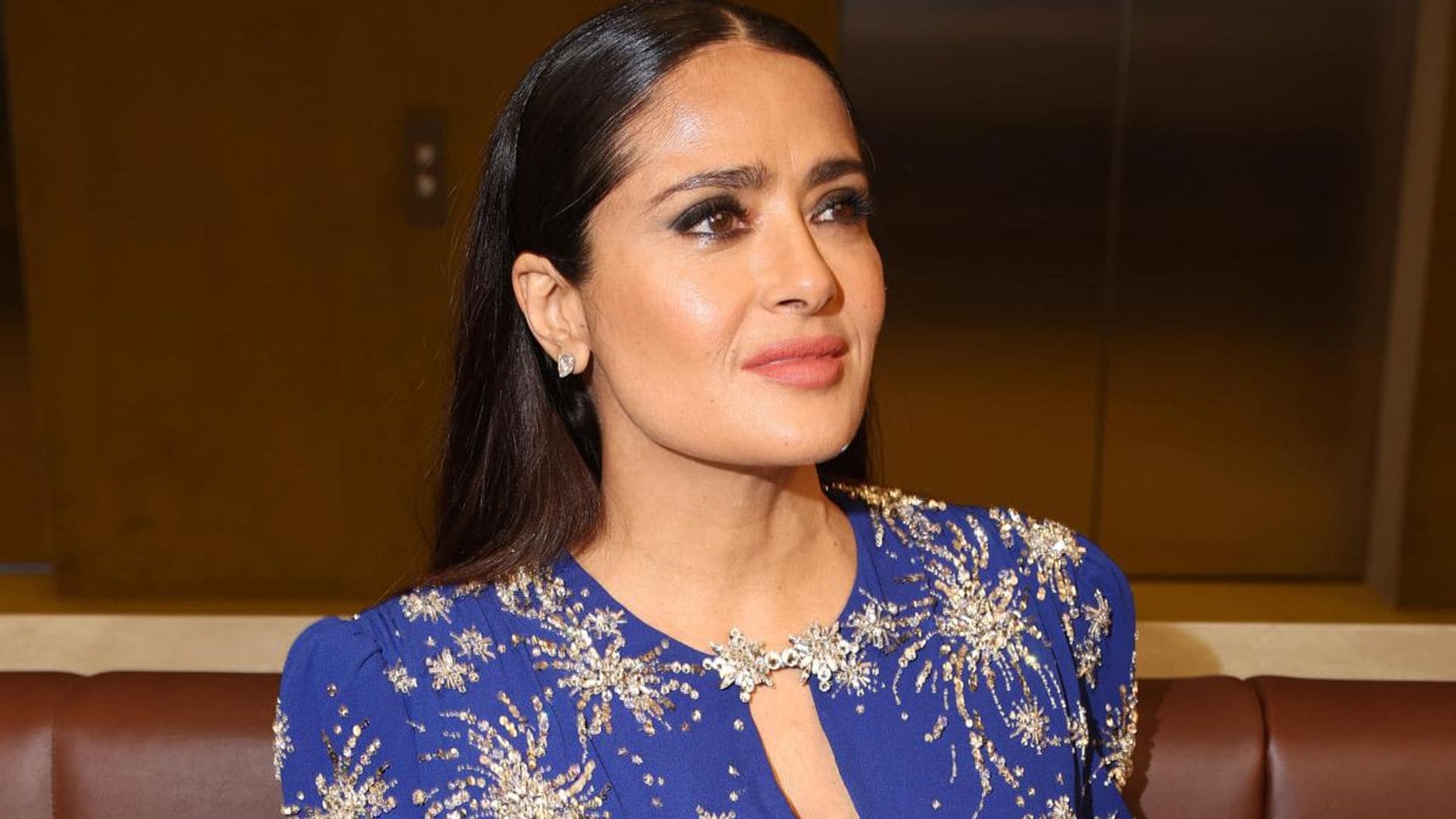Salma Hayek adds chicken soup to her skincare routine: Discover her beauty secret