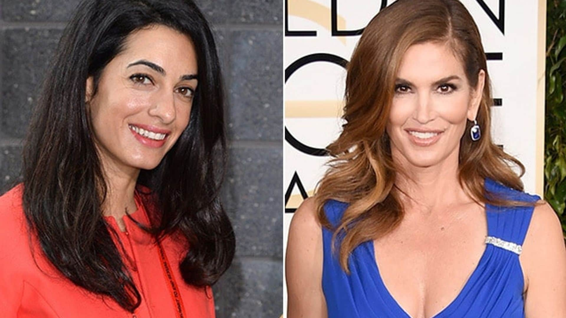 Amal Clooney and Cindy Crawford are 'very compatible' friends