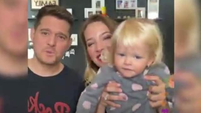 Michael Buble, daughter Vida