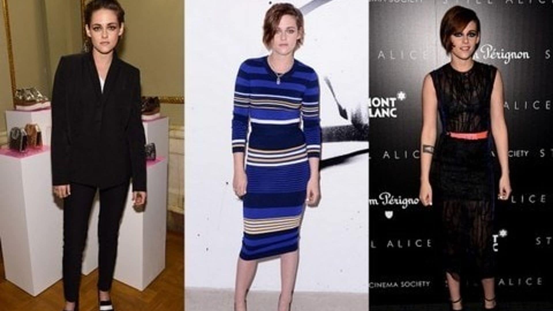 Kristen Stewart wows in three outfits in two days