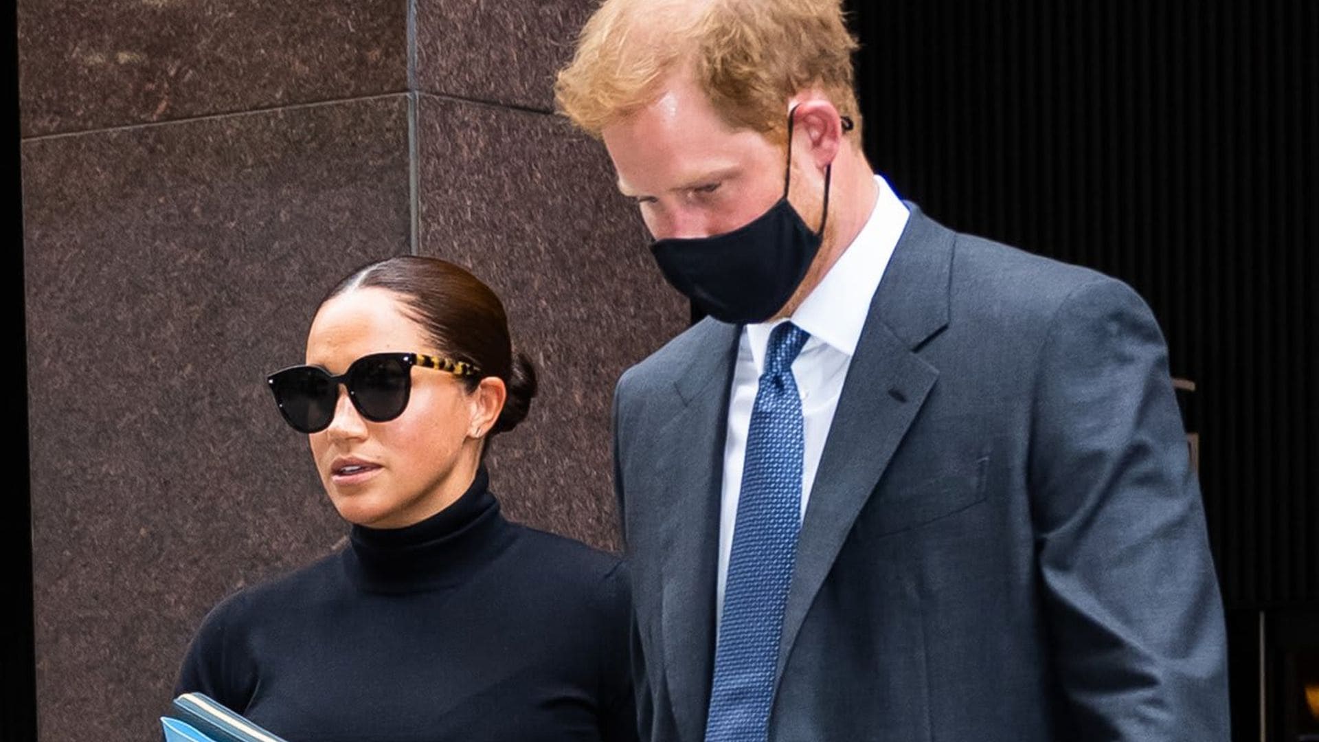 Prince Harry steps out in NYC with adorable tribute to son Archie