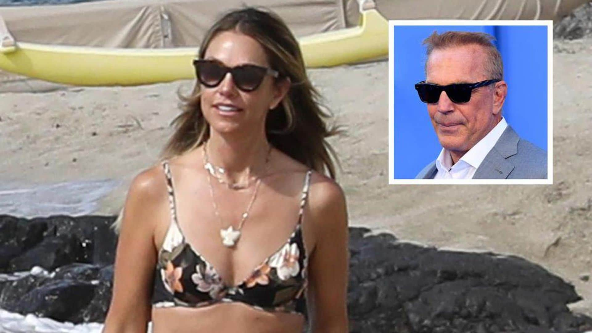 Christine Baumgartner looks toned in Hawaii amid divorce from Yellowstone’s Kevin Costner