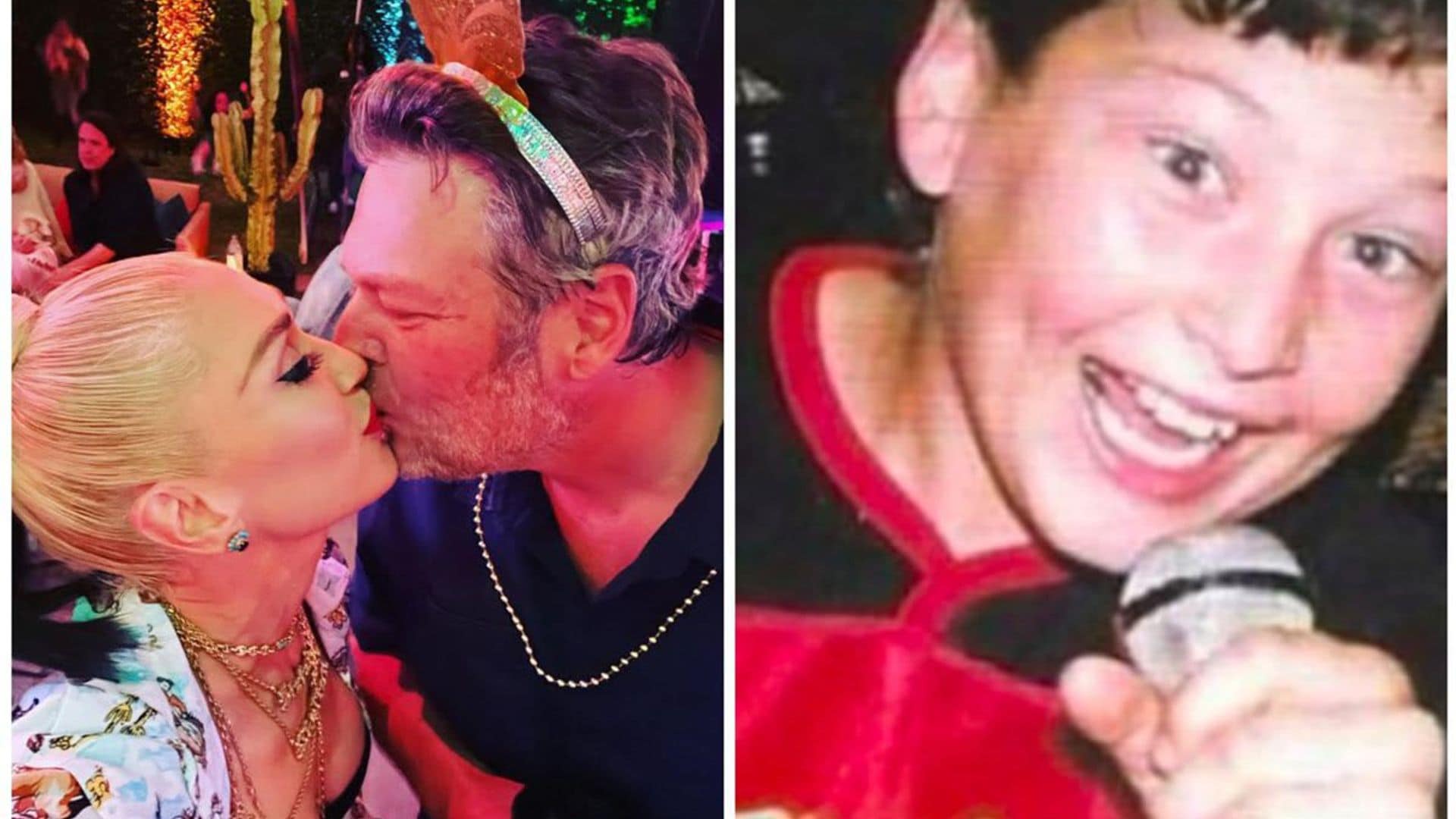 Gwen Stefani throws Blake Shelton a surprise party for his 45th birthday