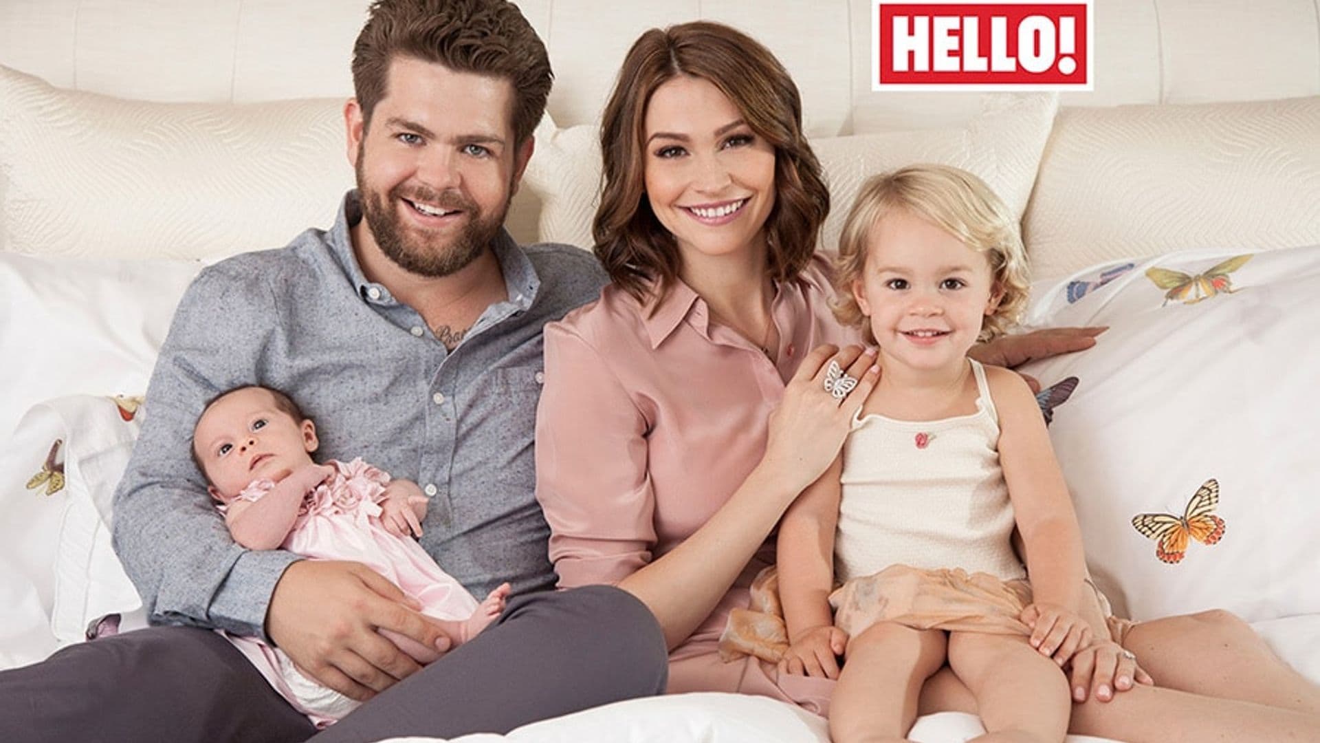 Exclusive! Jack Osbourne and wife Lisa introduce their new daughter Andy