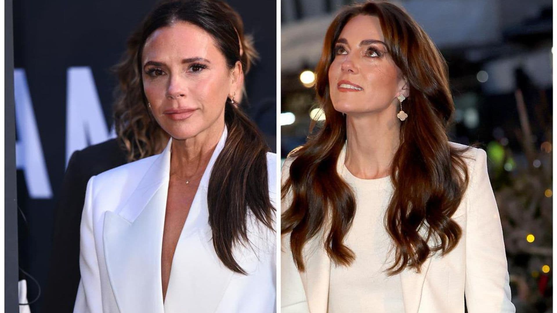 Victoria Beckham joins Kate Middleton’s latest fashion trend this holiday season