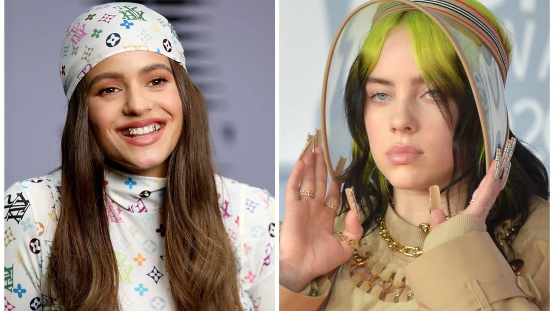 Billie Eilish and Rosalia drop new single 'Lo Vas A Olvidar' as part of HBO's series Euphoria.