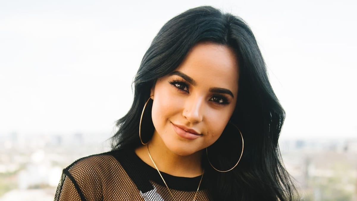 Becky G talks about her singing career and admits she is 'still growing'