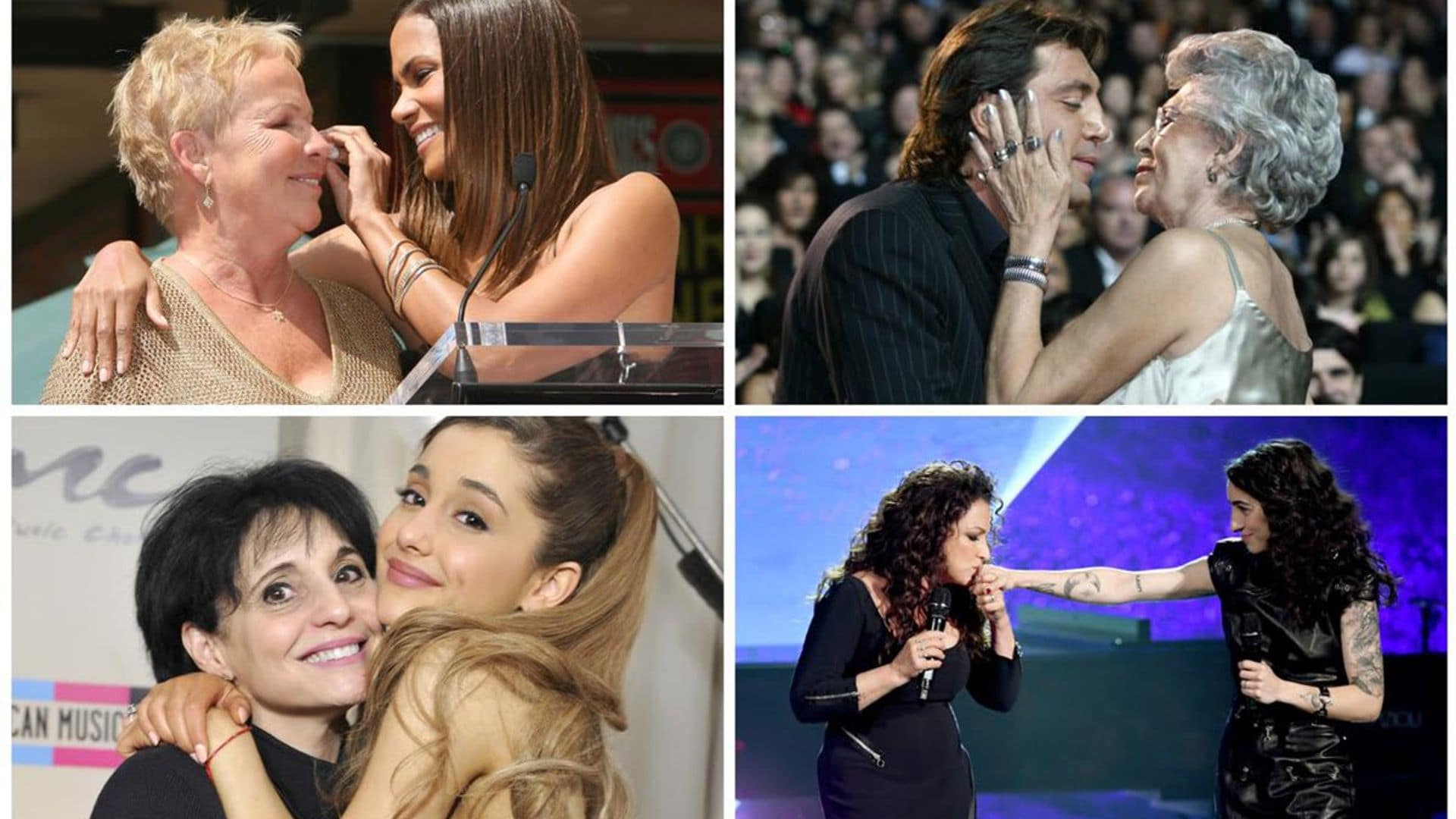 Sweet and affectionate moments between celebs and their moms