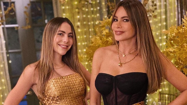 Claudia Vergara and her aunt Sofia Vergara