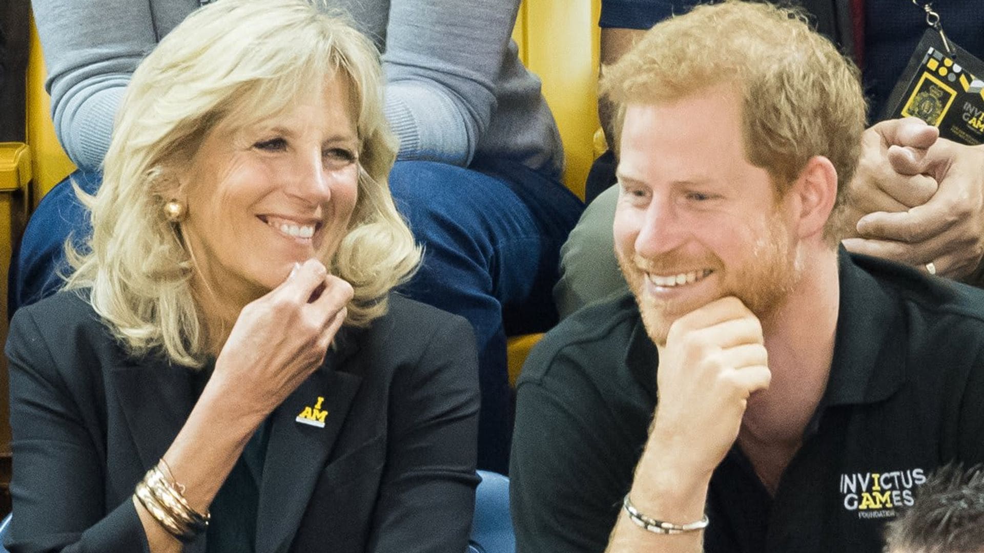 First Lady Dr. Jill Biden and Prince Harry teamed up for a special reason