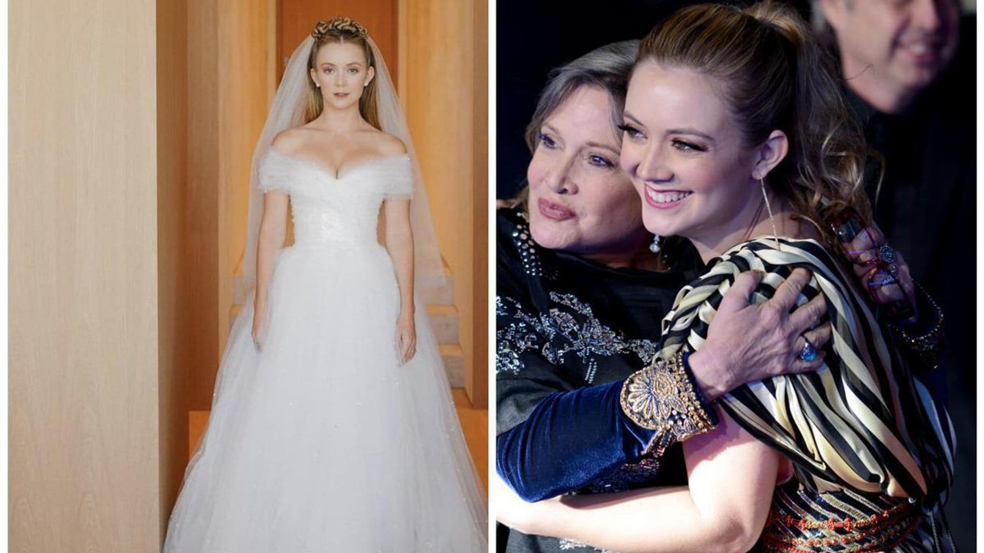 How Billie Lourd paid tribute to her mom Carrie Fisher on her wedding day: ‘It was magical’