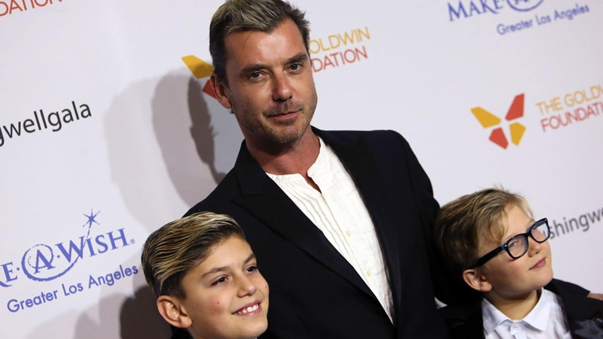 Gavin Rossdale gets sentimental while performing for his sons at a charity event